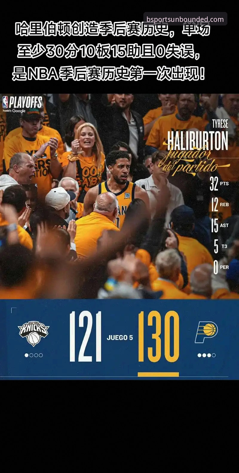 NBA季后赛观赛指南：在B体育平台沉浸式体验尼克斯队史级大胜